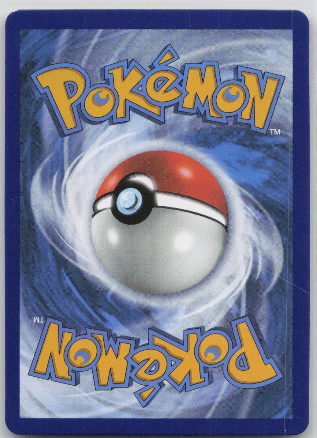 Back of card