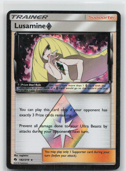 Lusamine ◇ - Lost Thunder 182/214
