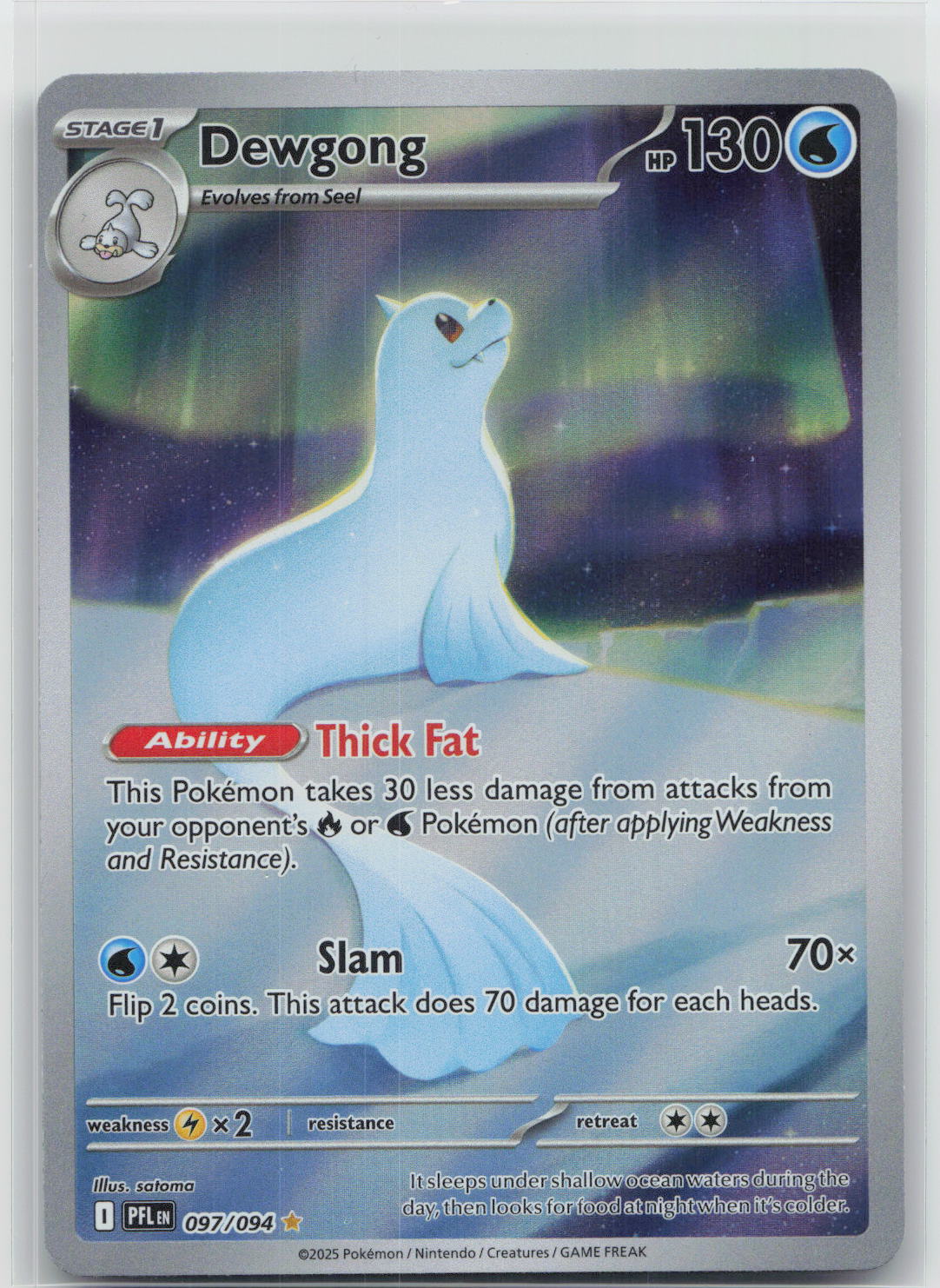 Dewgong - Phantasmal Flames 097/094
