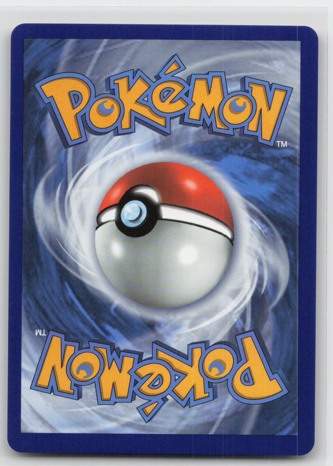Back of card