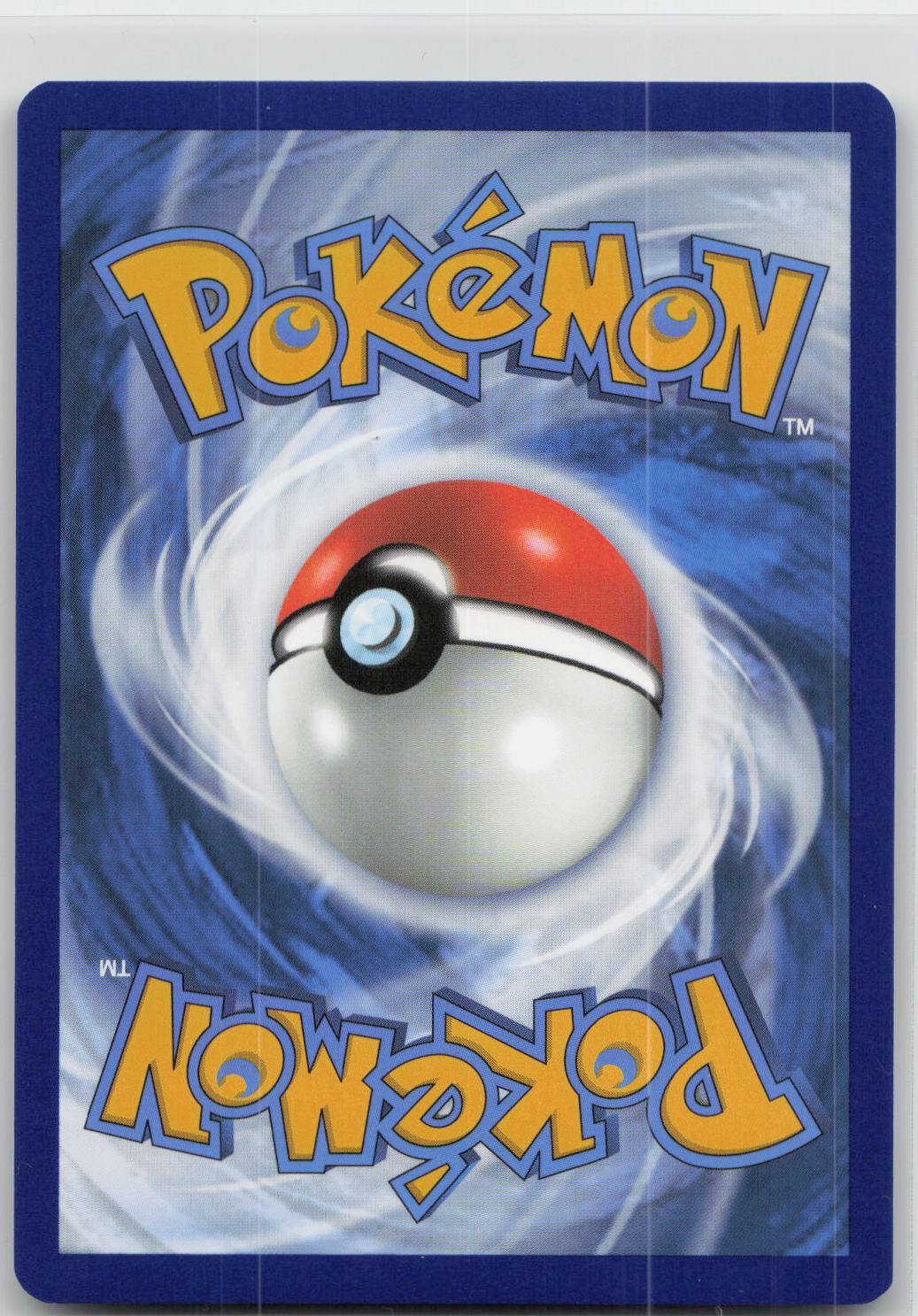 Back of card