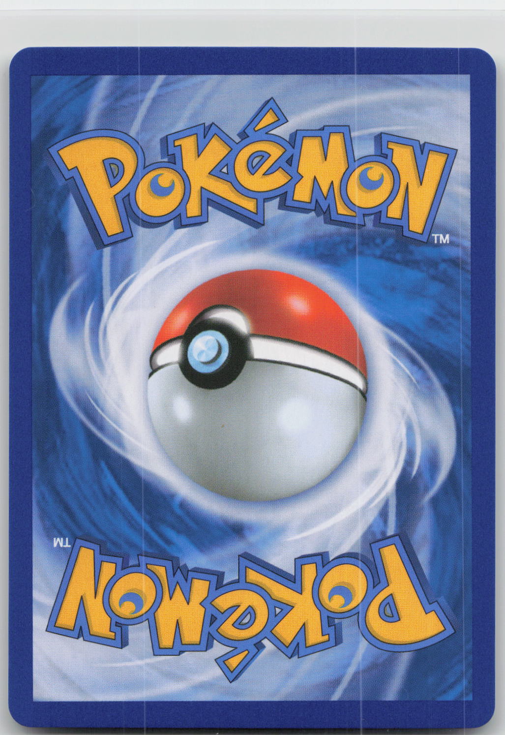 Back of card
