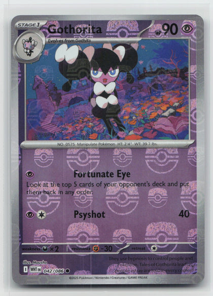 Gothorita (Master Ball Pattern) - White Flare 042/086