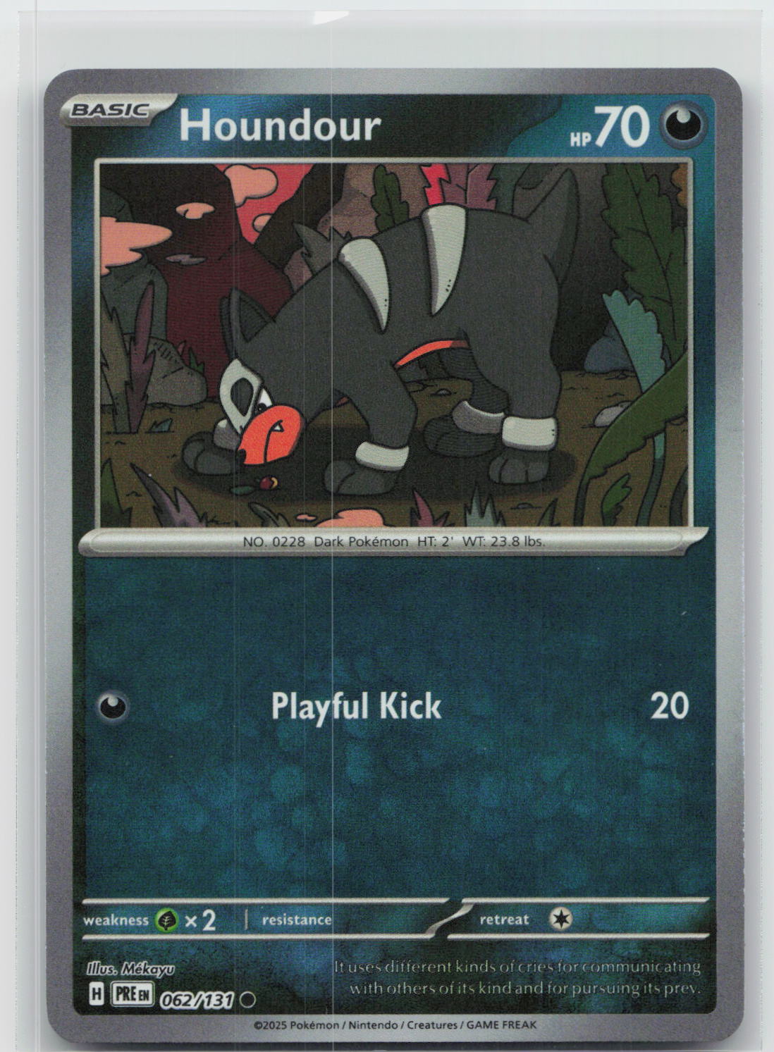 Houndour (Master Ball Pattern) - Prismatic Evolutions 062/131
