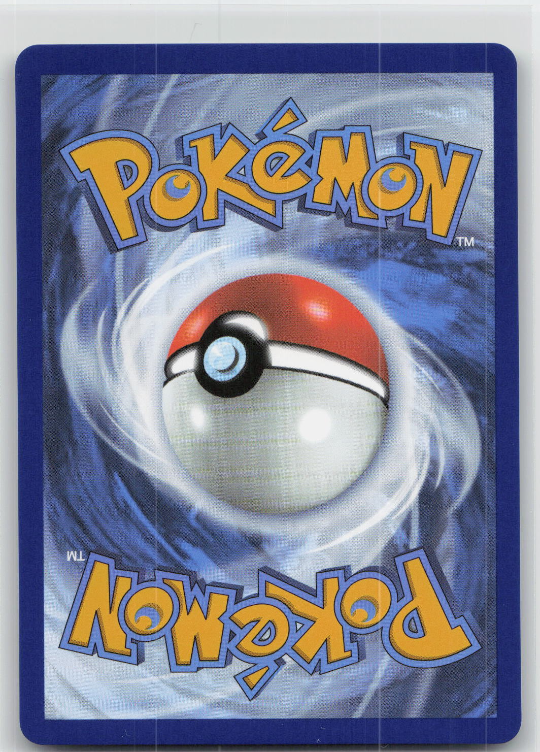 Back of card