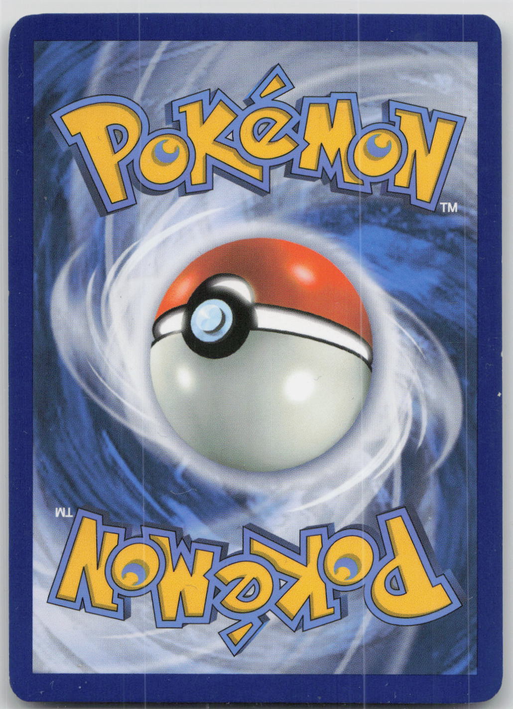 Back of card