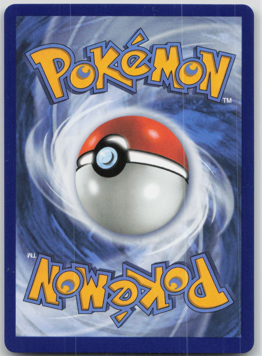 Back of card