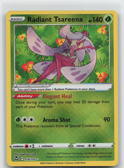 Radiant Tsareena - Silver Tempest 016/195