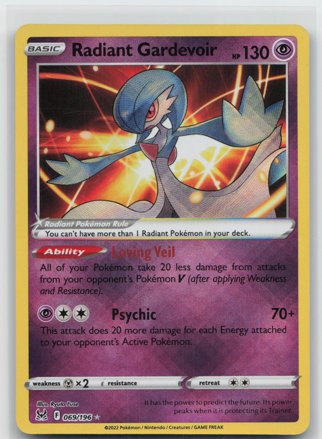 Radiant Gardevoir - Lost Origin 069/196