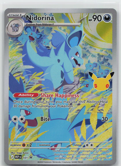 Nidorina - Mega Evolution Promo 101