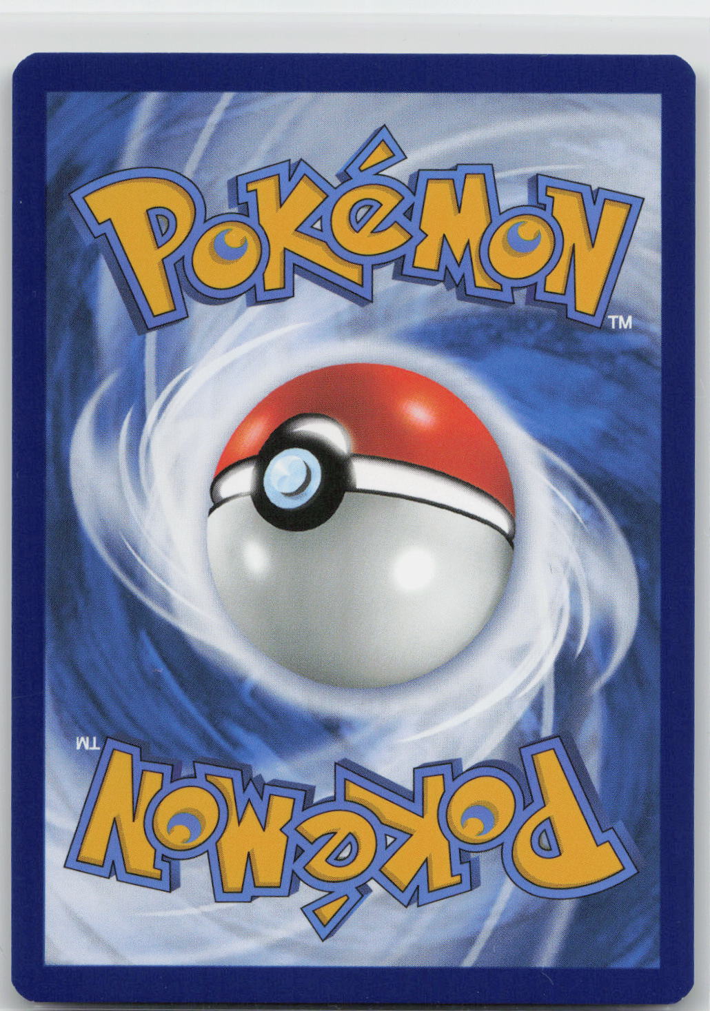 Back of card