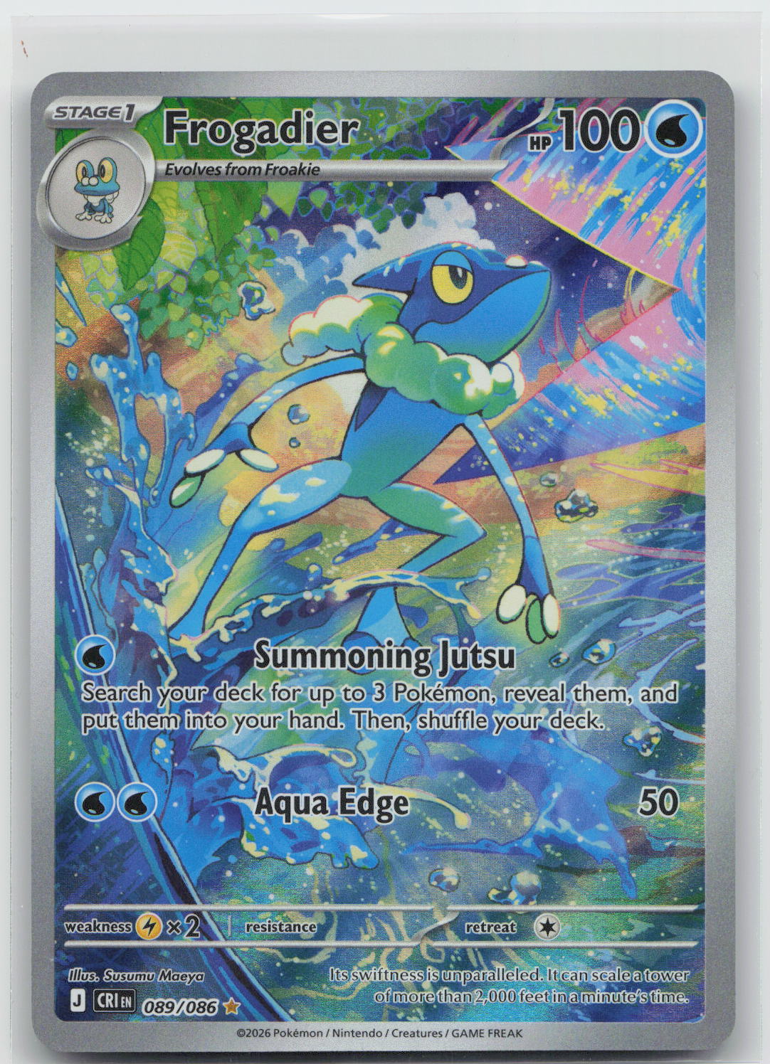 Frogadier - Chaos Rising 089/086