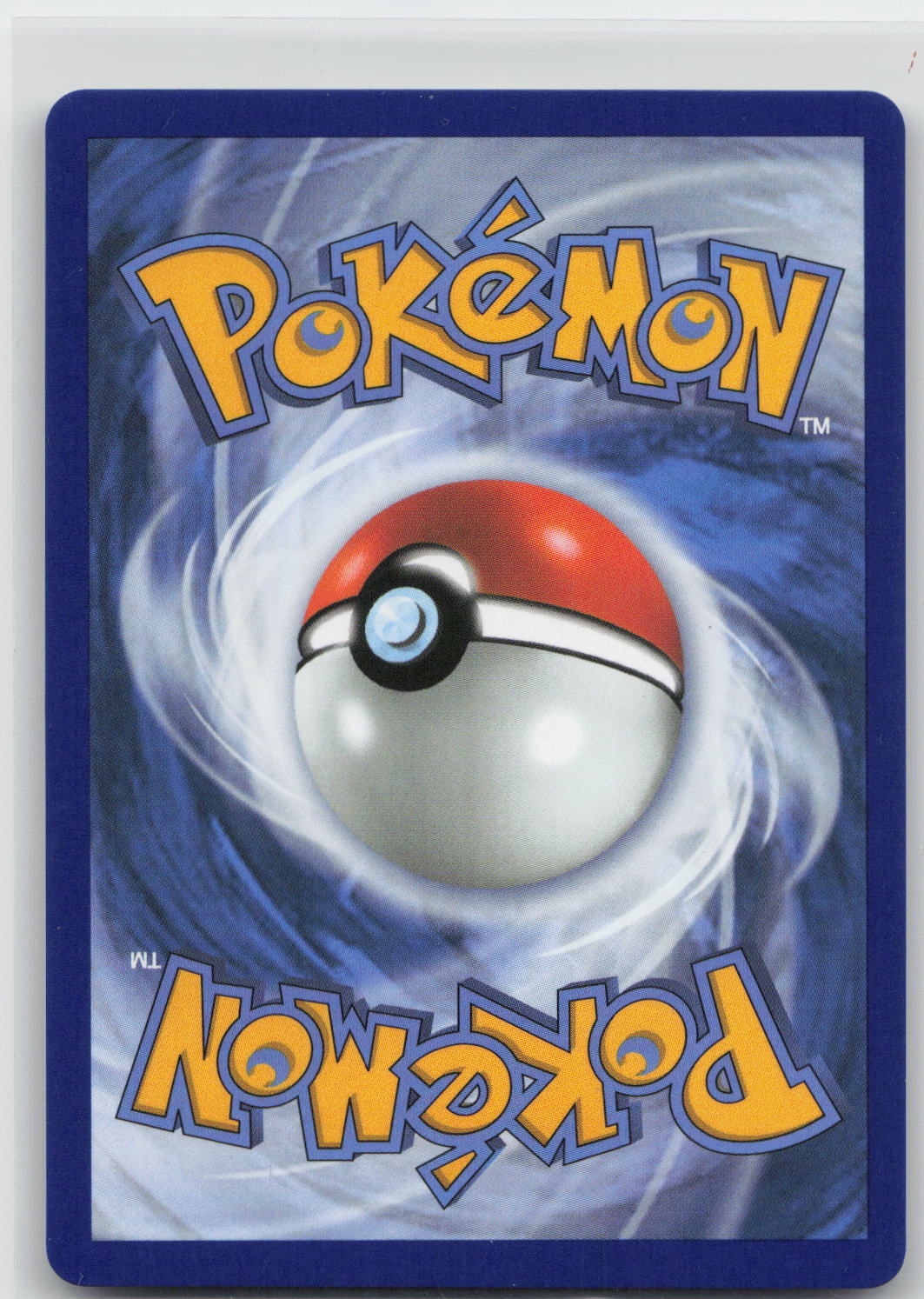 Back of card