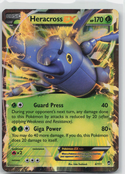 Heracross EX - Furious Fists 4/111