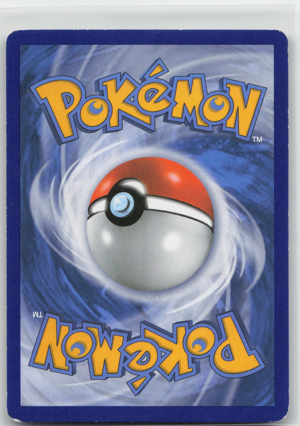 Back of card