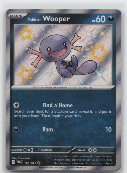 Paldean Wooper - Paldean Fates 180/091