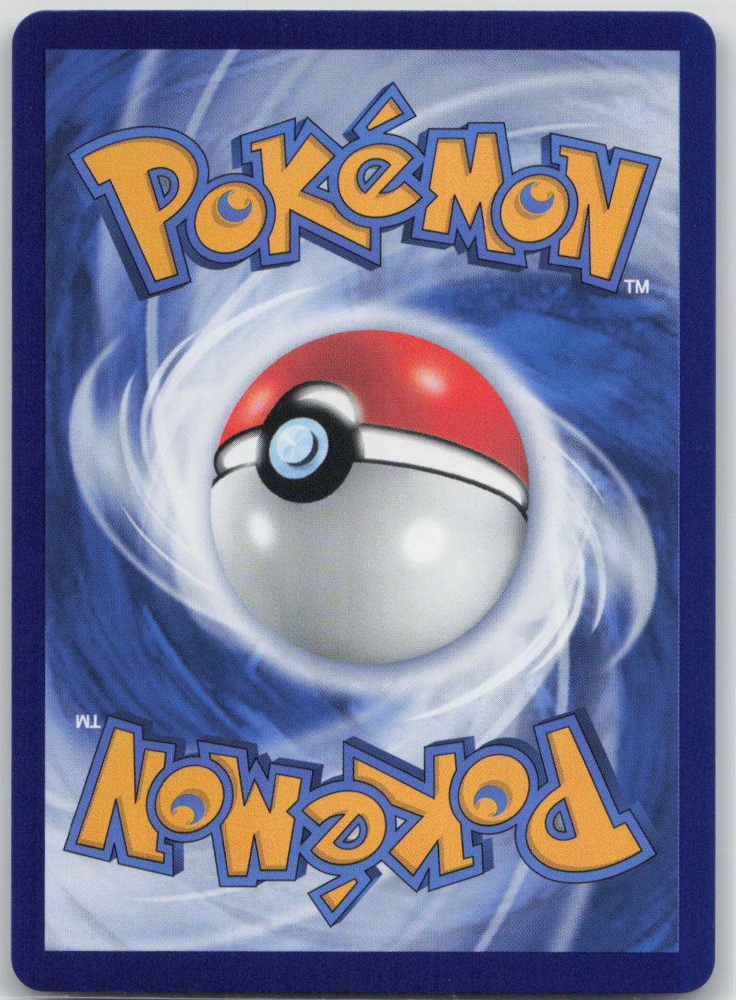 Back of card