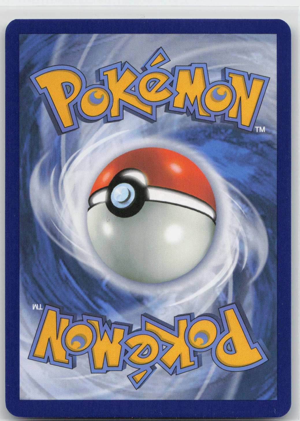 Back of card