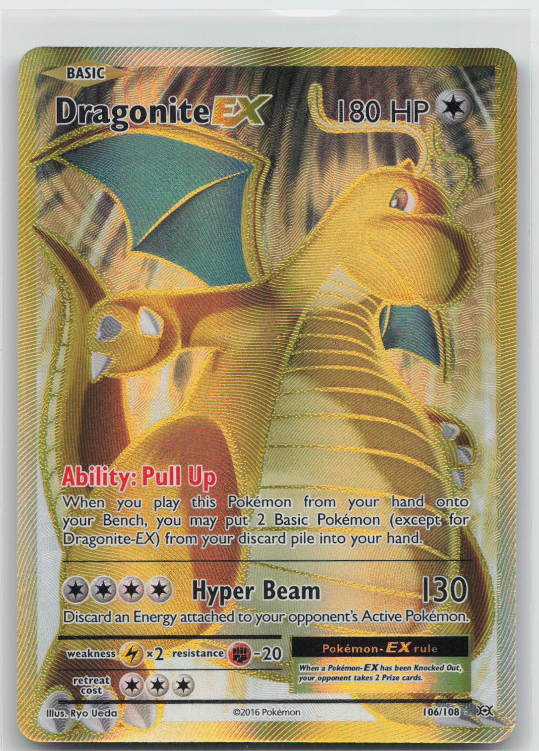 Dragonite EX - Evolutions 106/108