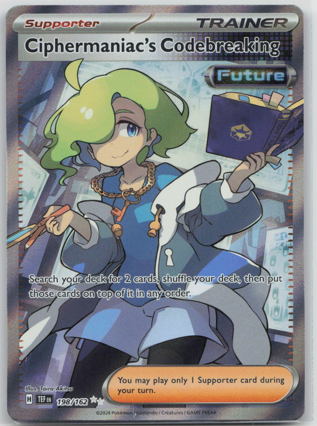 Ciphermaniac's Codebreaking - Temporal Forces 198/162