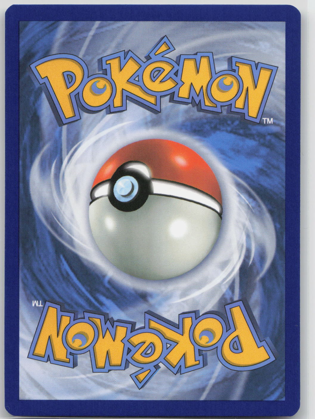Back of card