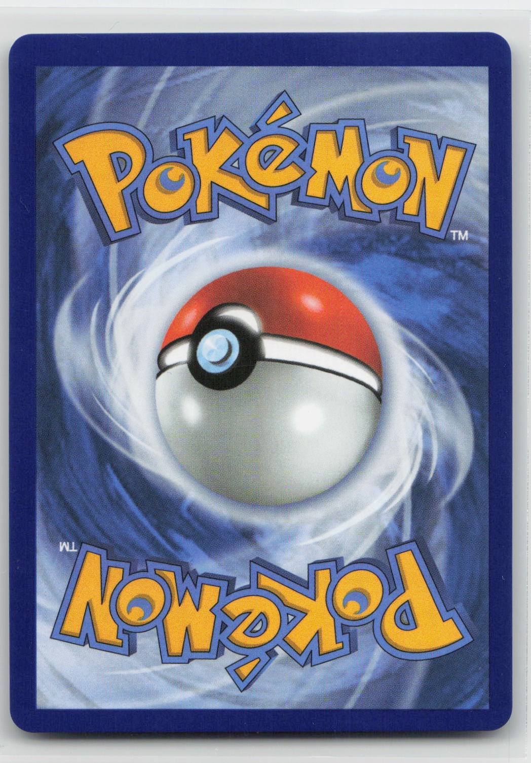 Back of card