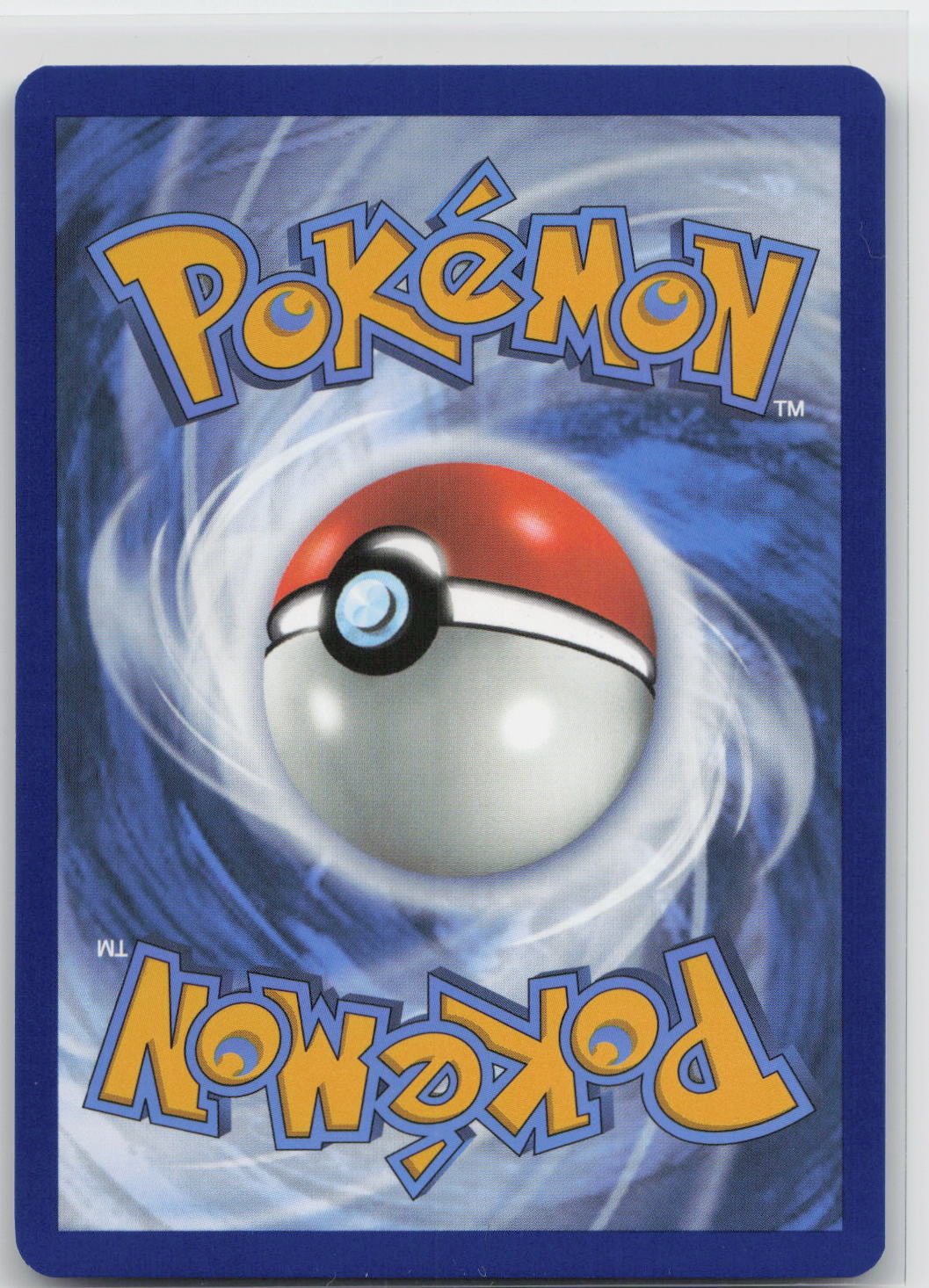 Back of card