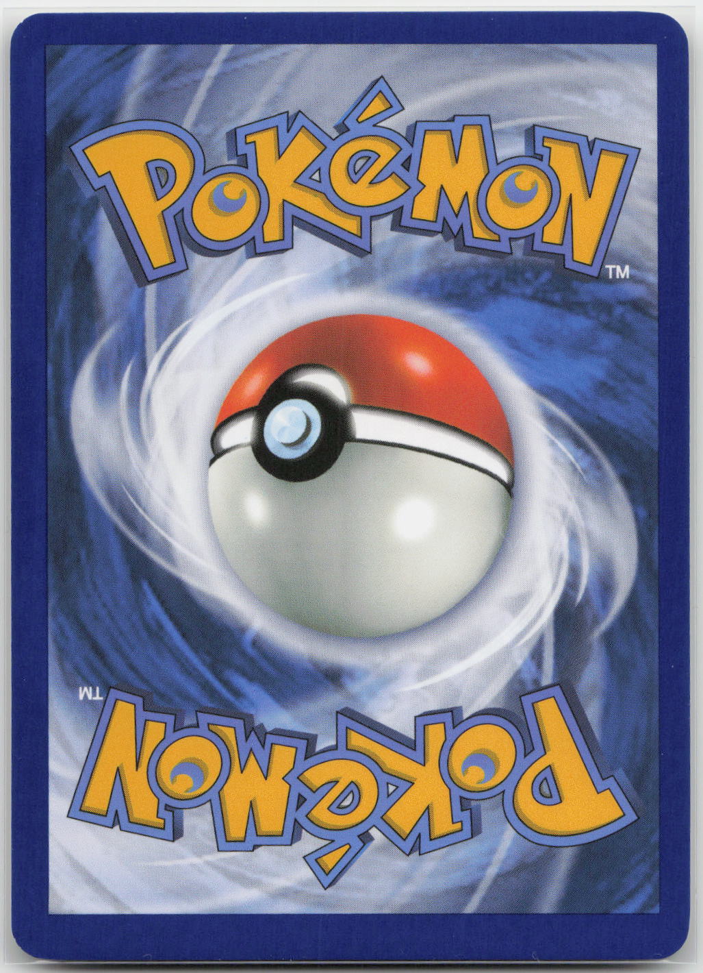 Back of card