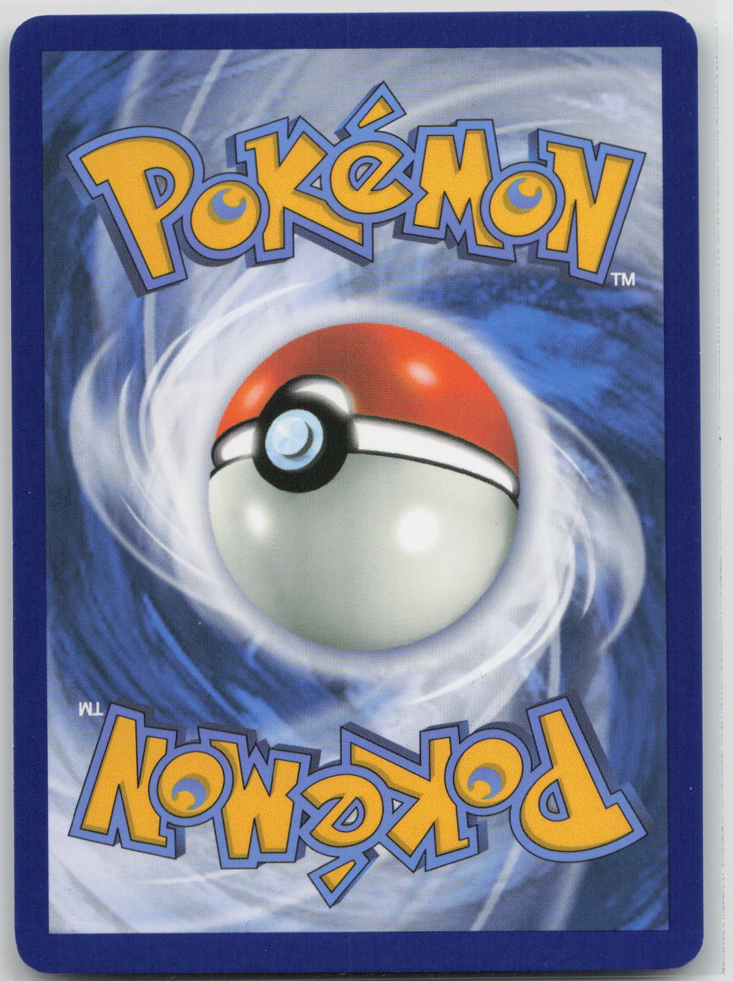Back of card