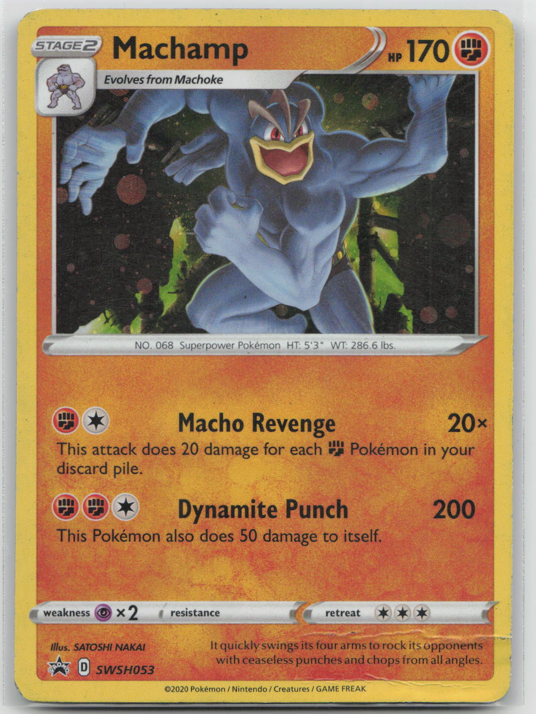 Machamp - Sword & Shield Promo 053/202