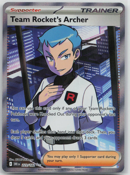 Team Rocket's Archer - Destined Rivals 223/182