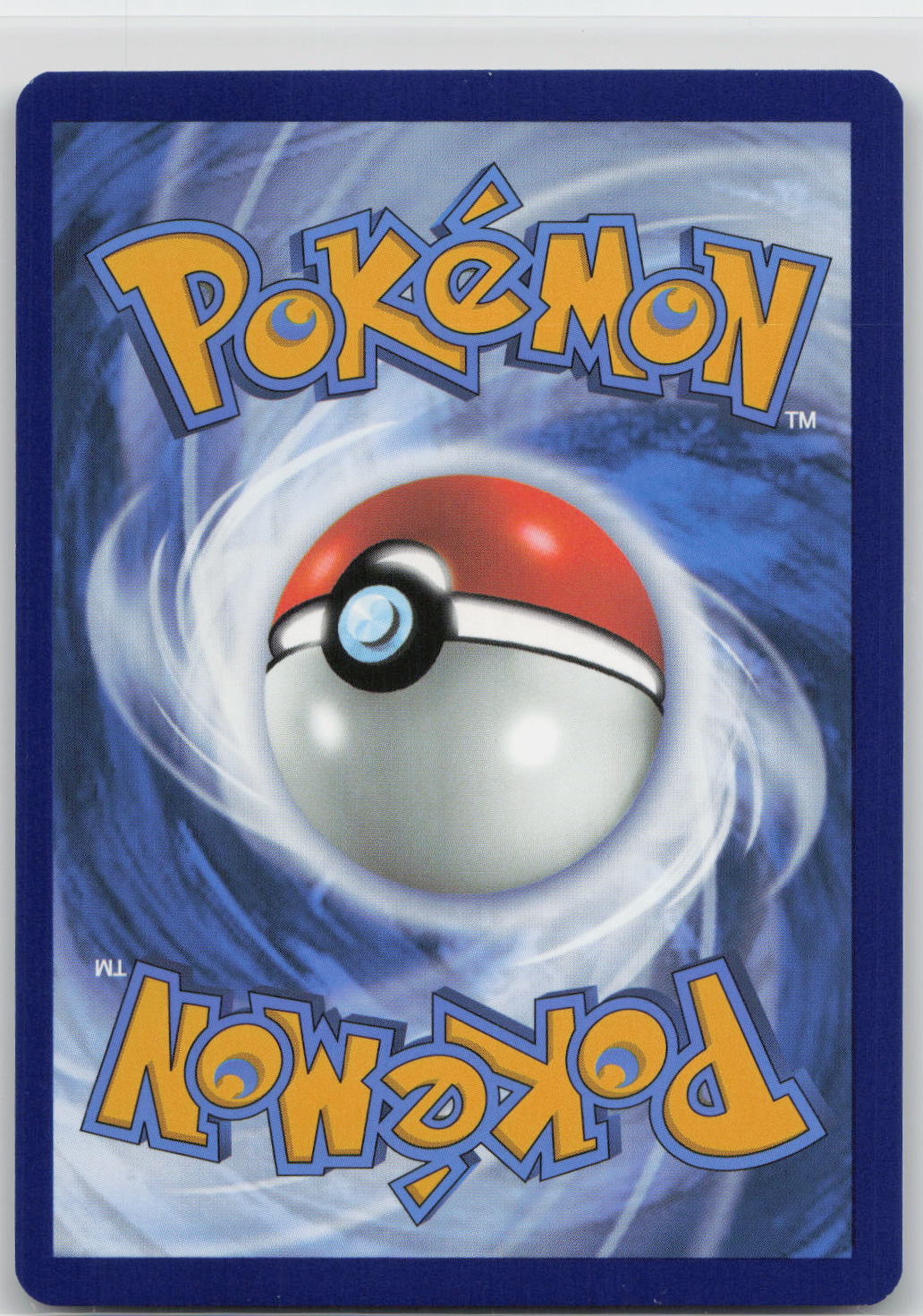 Back of card