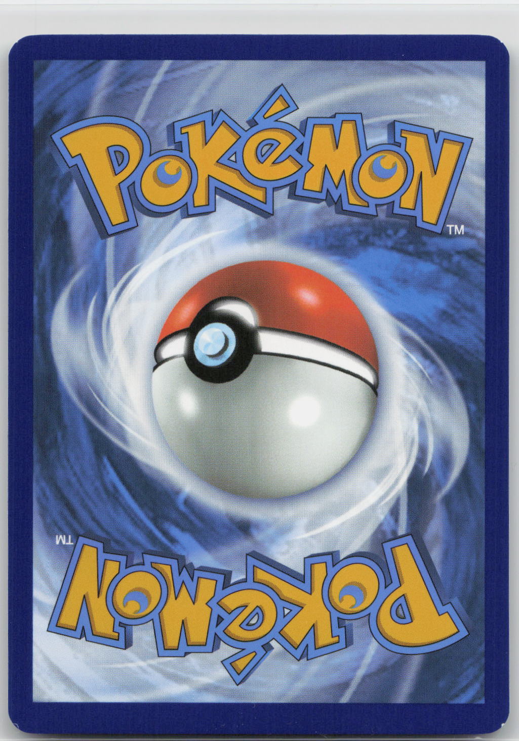 Back of card