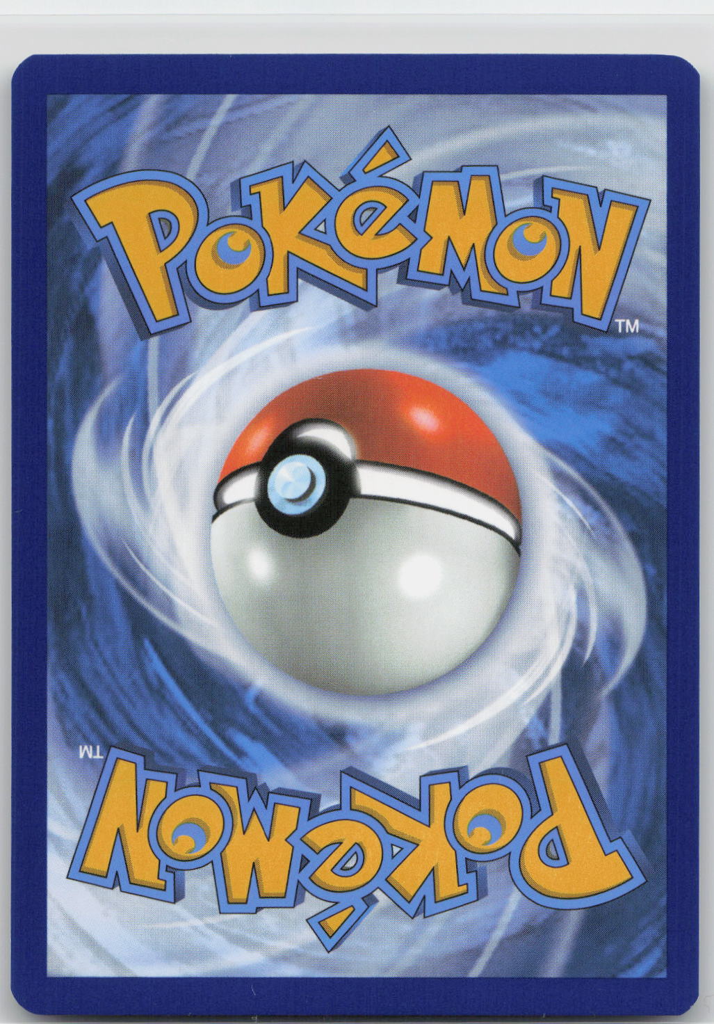 Back of card