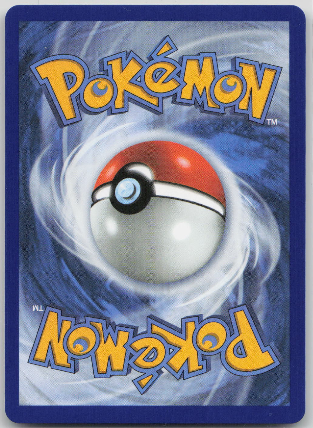 Back of card