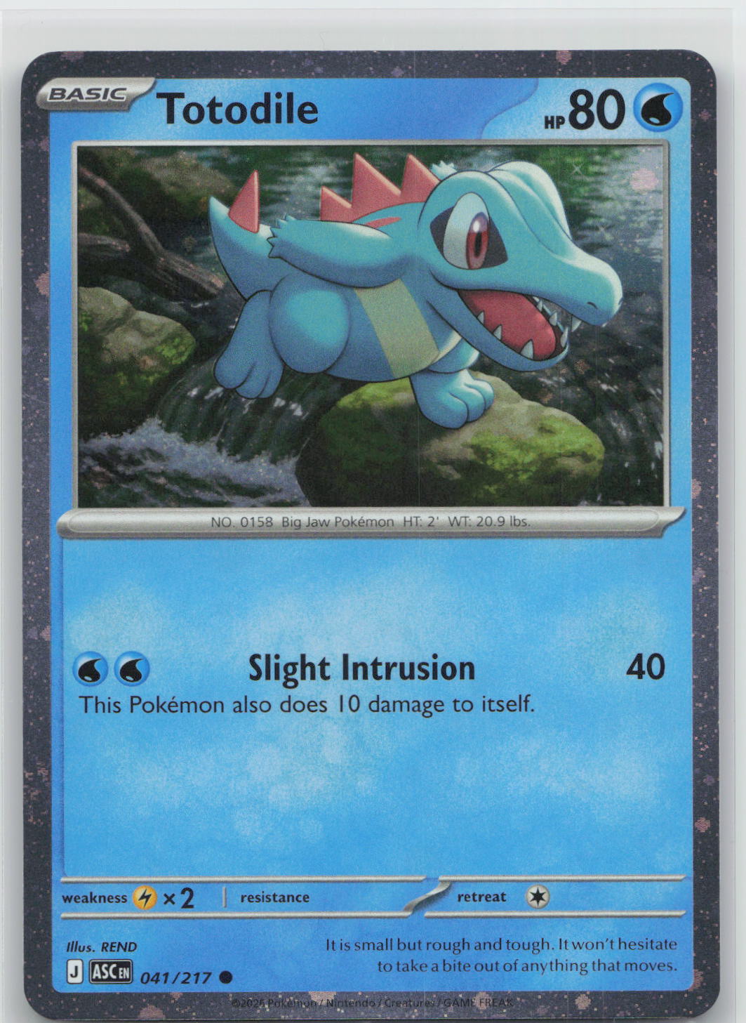 Totodile - Ascended Heroes 041/217
