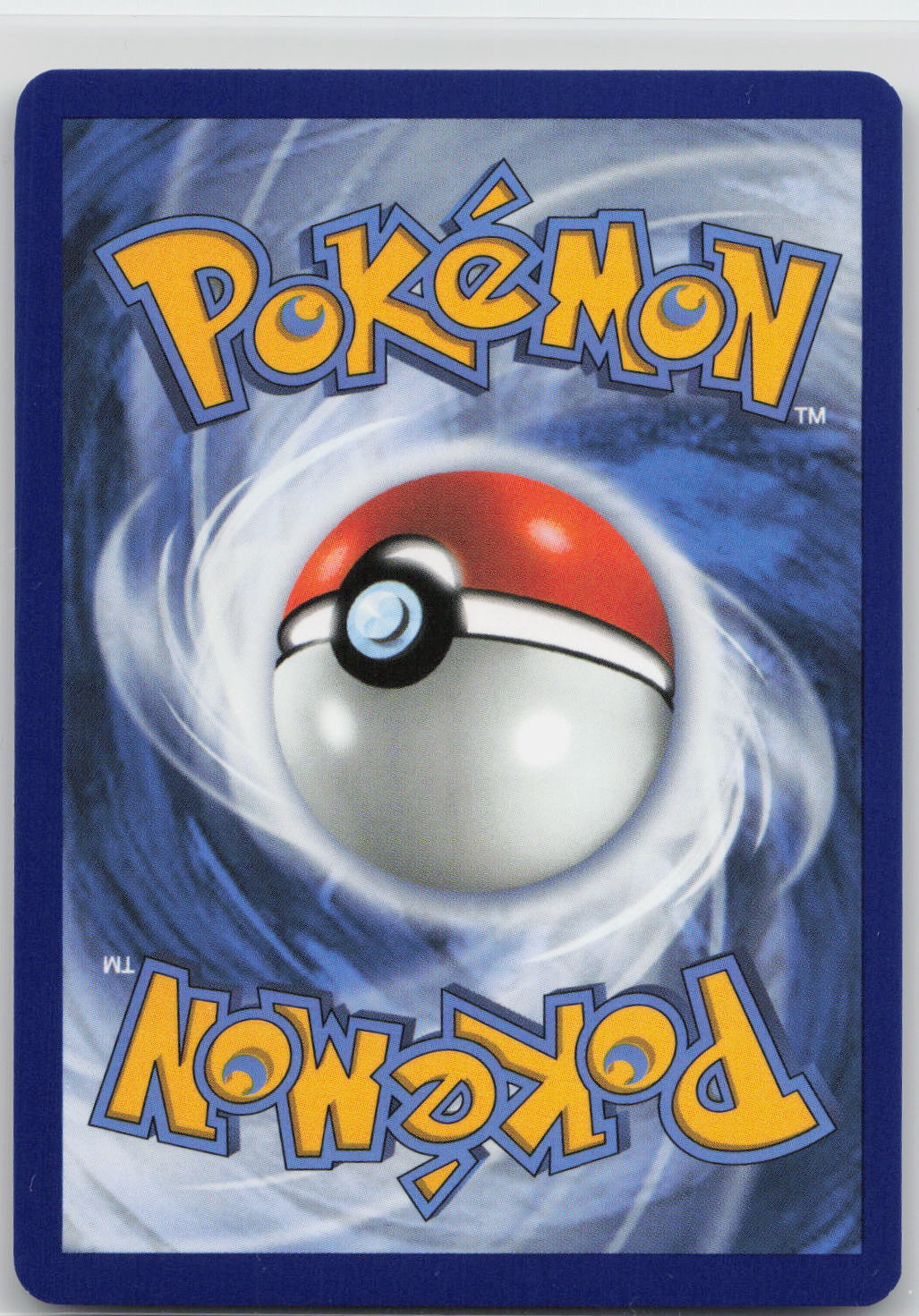 Back of card