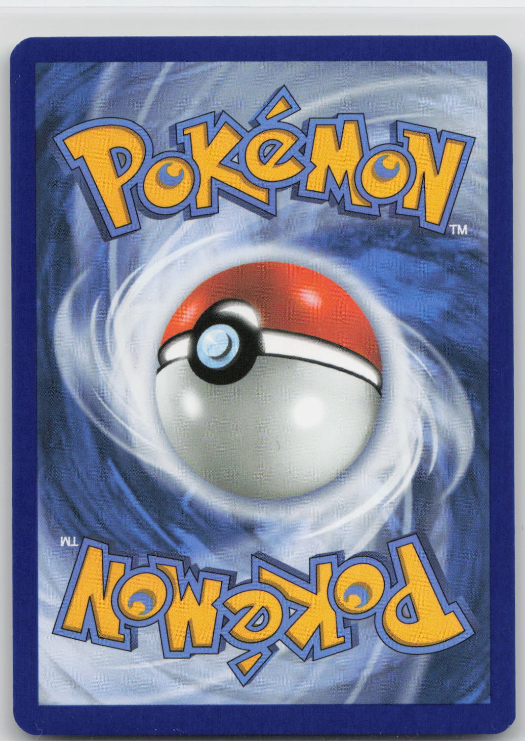 Back of card