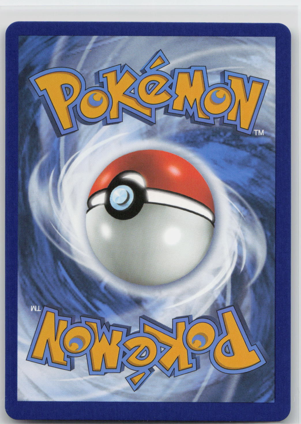 Back of card