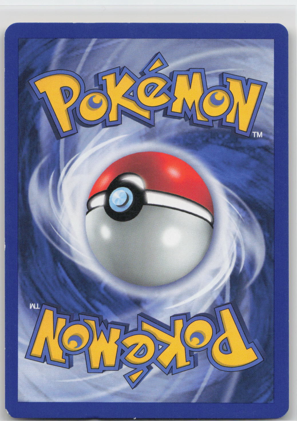 Back of card