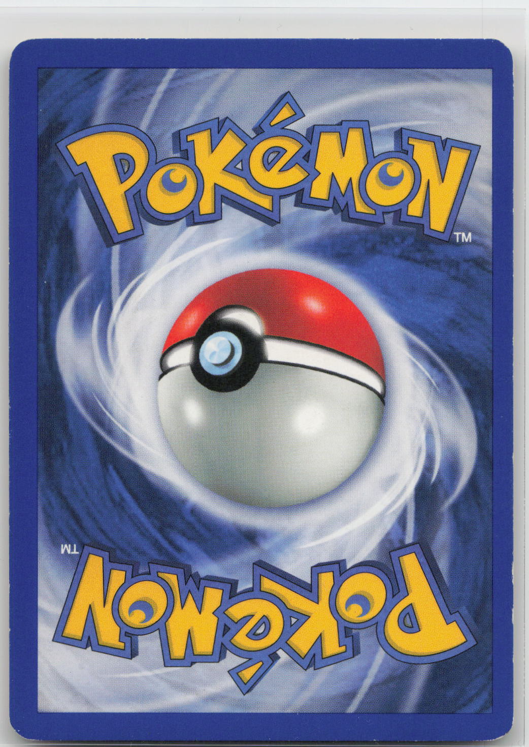 Back of card