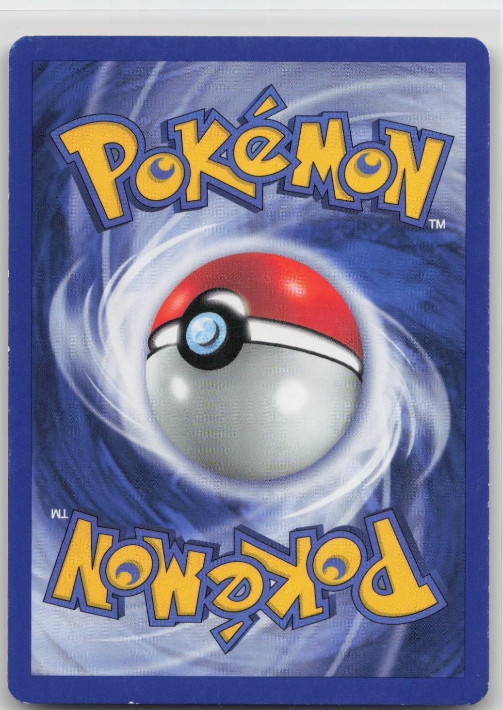 Back of card