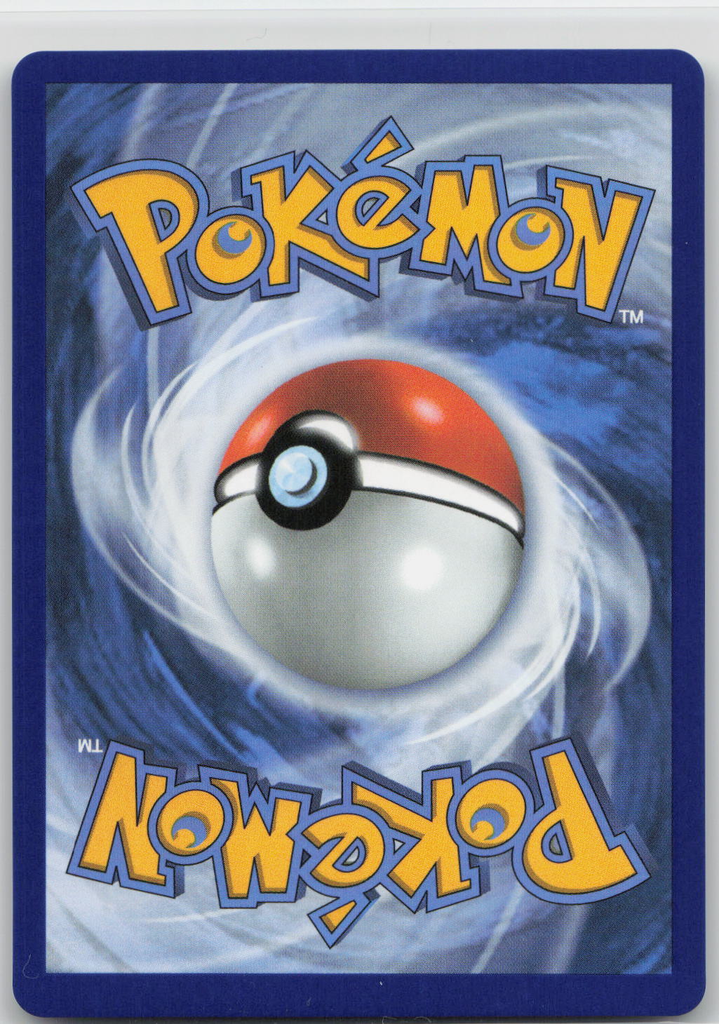 Back of card