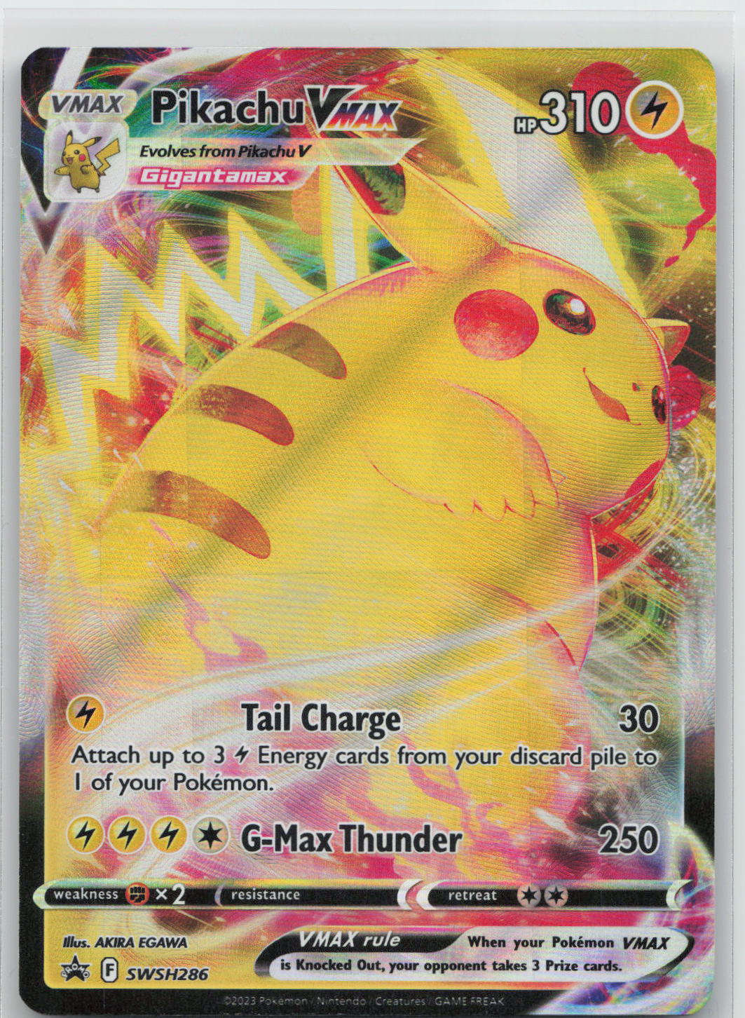 Pikachu VMAX - Sword & Shield Promo SWSH286