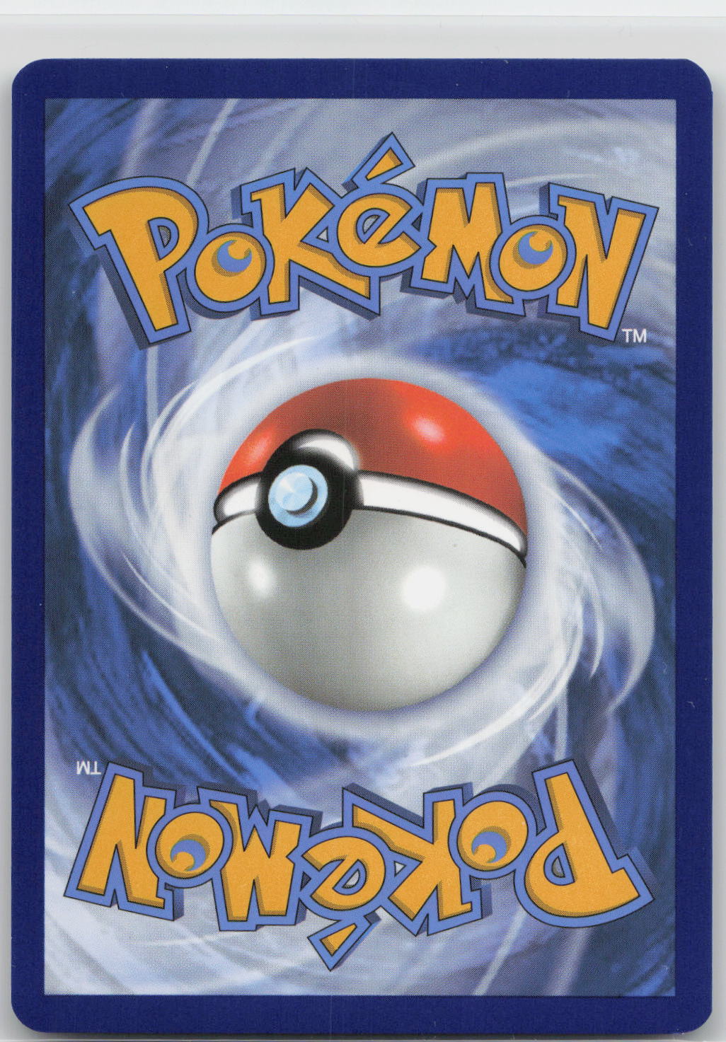 Back of card