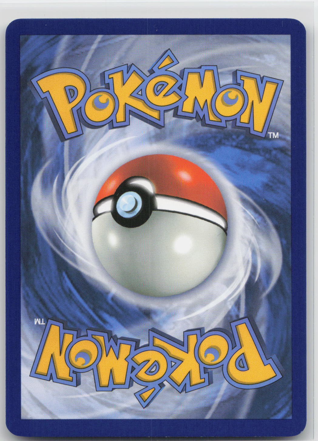 Back of card