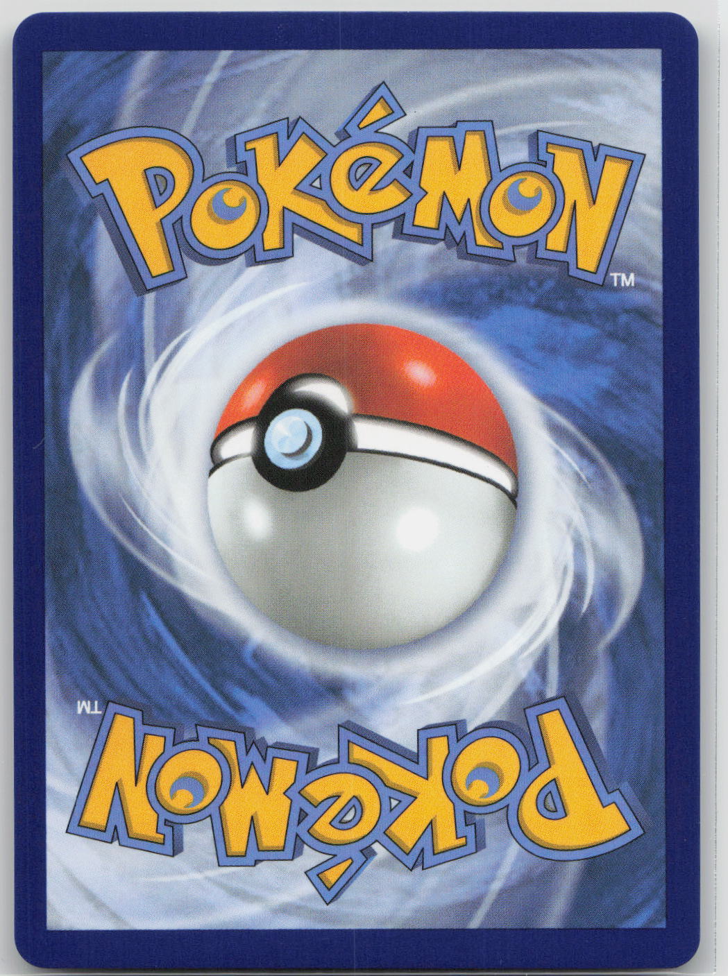Back of card