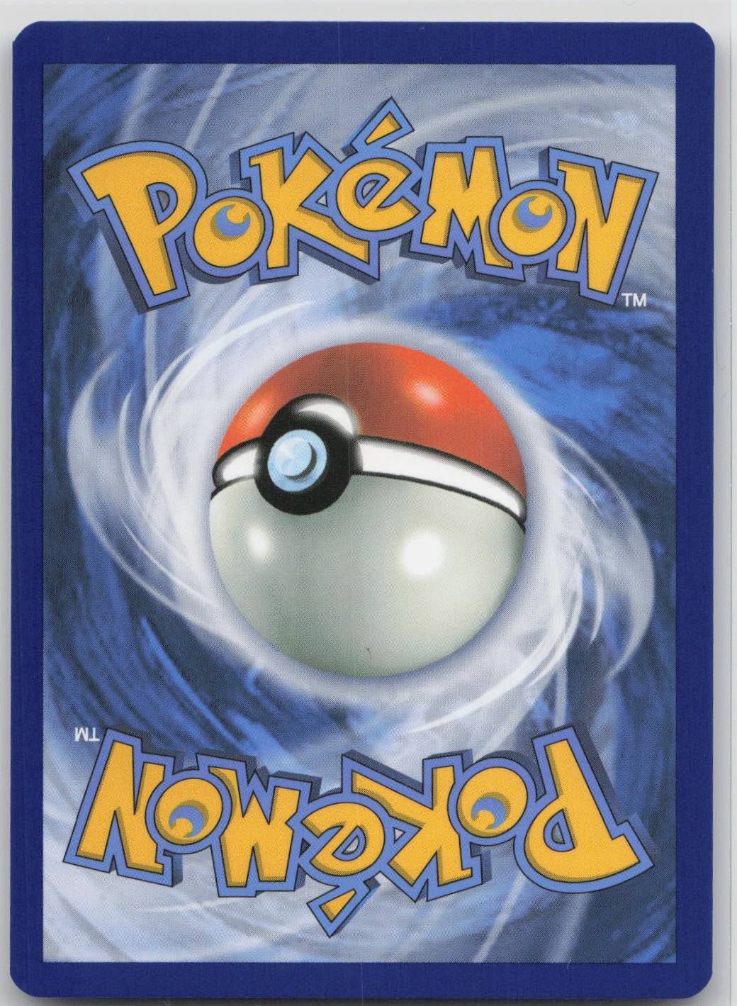 Back of card