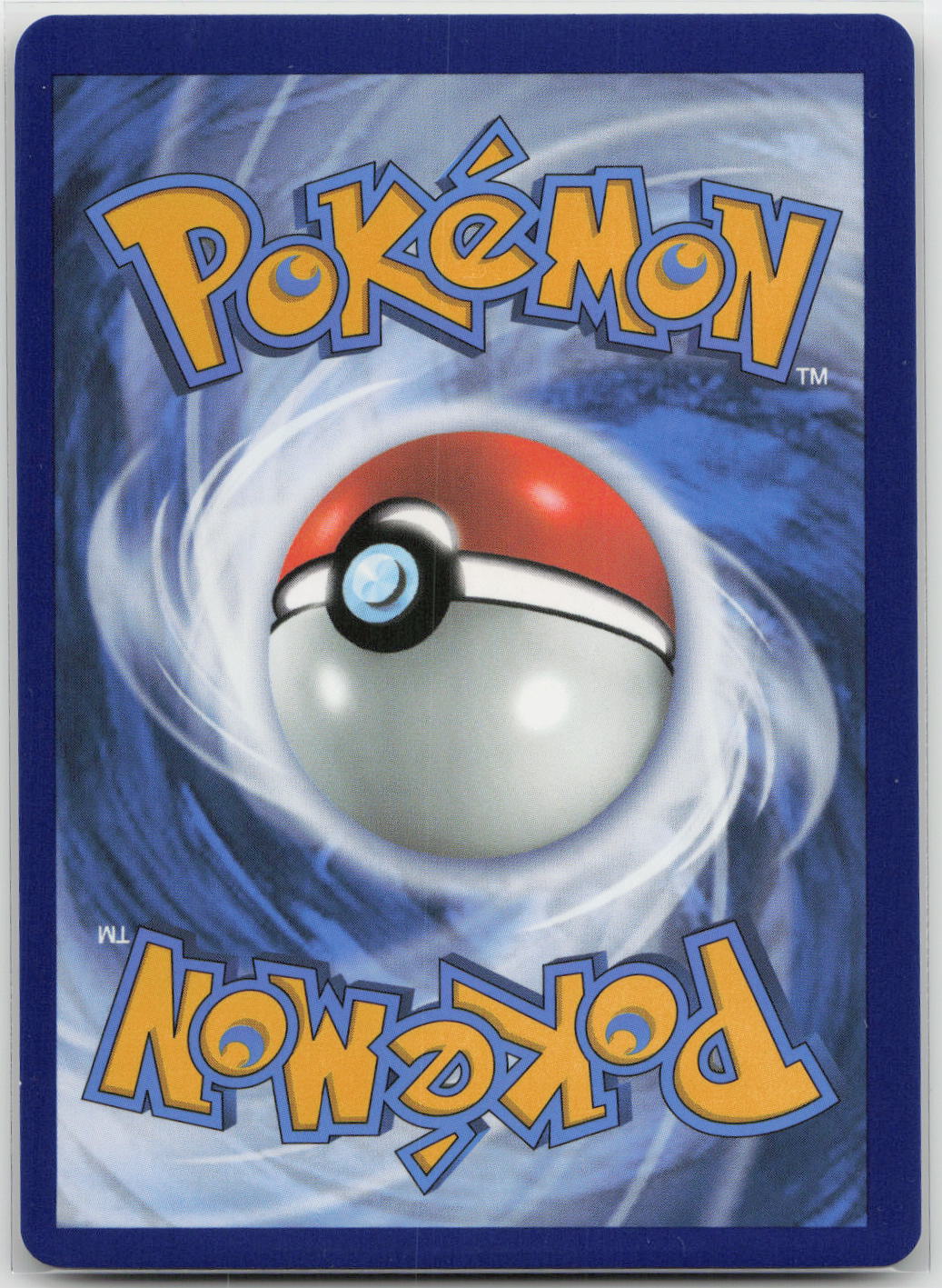 Back of card