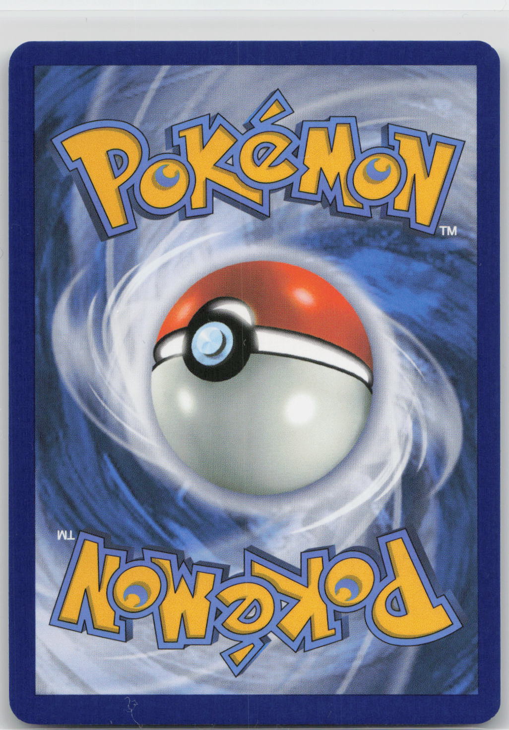 Back of card